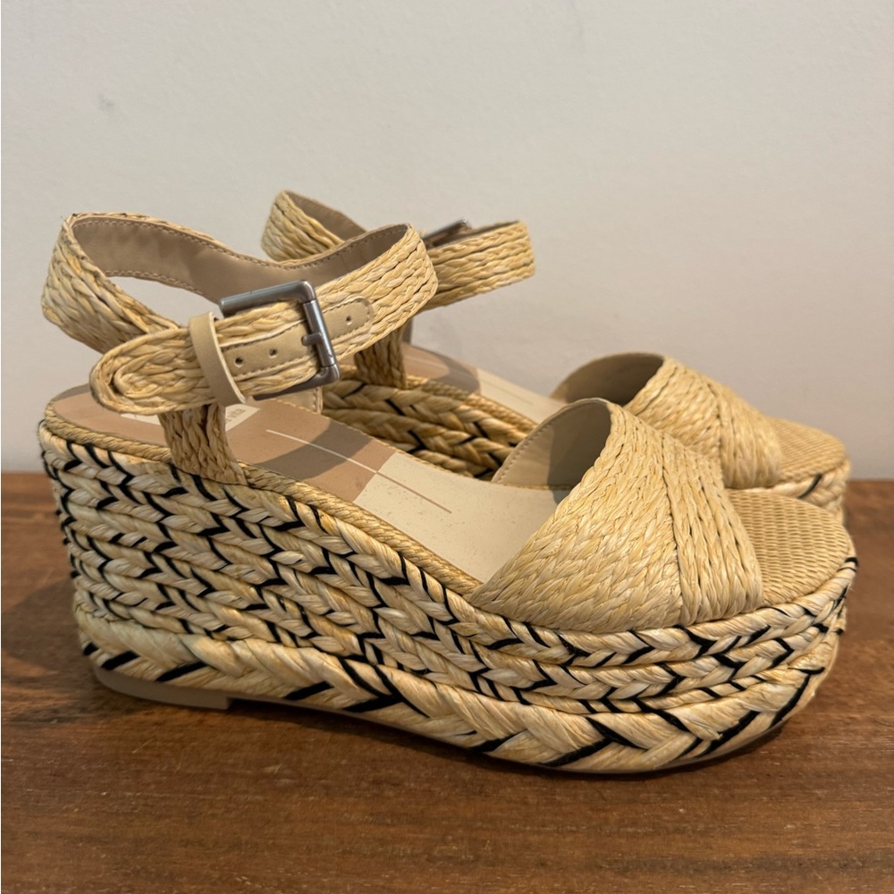 Dolce Vita Tan Wedge Sandals